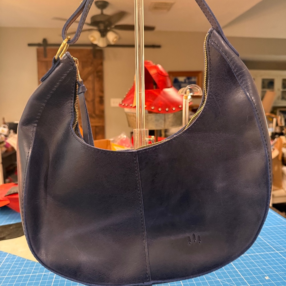 Portland Leather Goods Large Nora in Cowboy Blue